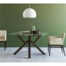 Connubia Mikado Glass Round Table By Connubia