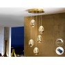 Beadle Crome Interiors Catania 5 Hanging Dimmable Light