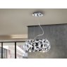 Beadle Crome Interiors Dari Hanging Ceiling Light In Chrome