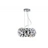 Beadle Crome Interiors Dari Hanging Ceiling Light In Chrome