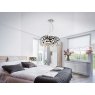 Beadle Crome Interiors Dari Hanging Ceiling Light In Chrome