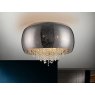 Beadle Crome Interiors Cody Flush Chrome Ceiling Light