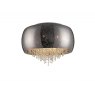 Beadle Crome Interiors Cody Flush Chrome Ceiling Light