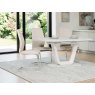 Beadle Crome Interiors Arcalia chair with brushed steel base