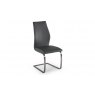 Arcalia chair with brushed steel base