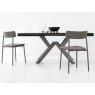 Connubia Mikado Wooden Top Table By Connubia