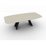 Calligaris Icaro Fixed Ceramic Elliptical Top  200cm x 100cm Table By Calligaris