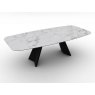 Calligaris Icaro Fixed Ceramic Elliptical Top 250cm x 120cm Table By Calligaris