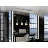 Beadle Crome Interiors Dinant 4 Bar Pendant Ceiling Light