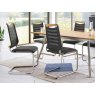 Venjakob Venjakob Lilli Plus Dining Chair With a Striped Optic Back
