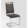Venjakob Venjakob Lilli Plus Dining Chair With a Striped Optic Back