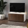 Beadle Crome Interiors Special Offers Access TV Unit 110cm Width With Walnut Doors