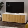 Beadle Crome Interiors Special Offers Access TV Unit 150cm Width With Oak Doors