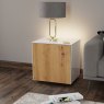 Beadle Crome Interiors Special Offers Access Lamp Table With Oak Door