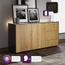 Beadle Crome Interiors Special Offers Access Sideboard With Oak Doors