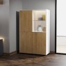 Beadle Crome Interiors Special Offers Access Display Cabinet With Oak Doors
