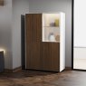 Beadle Crome Interiors Special Offers Access Display Cabinet With Walnut Doors