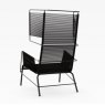 Ligne Roset Fifty Black Outdoor/Indoor Chair