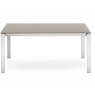 Connubia Eminence 130cm Extending Glass Top Table by connubia