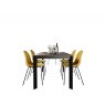 Connubia Baron 130cm by 85cm Extending Table with a Melamine Top by Connubia