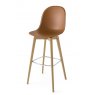 Connubia Academy Wooden Leg Bar Stool By Connubia