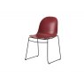 Connubia Academy Sleigh Leg Chair Stackable in Polypropylene By Connubia