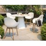 Connubia Dix Round Dining Table Ceramic