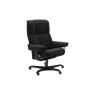 Stressless Stressless Quick Delivery Mayfair Office Medium Chair in Paloma Black