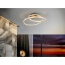 Beadle Crome Interiors Cylinder Flush Ceiling Light