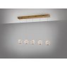 Beadle Crome Interiors Adelynn 5 in a Row Pendant Light