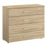 Beadle Crome Interiors Oslo 4 Drawer Wide Chest