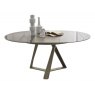 Bontempi Millennium Round Extendable Marble Table