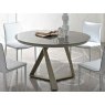 Bontempi Millennium Round Extendable Marble Table