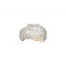 Beadle Crome Interiors Dari Flush Ceiling Light In Matt White
