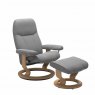 Stressless Quickship Stressless Consul with Classic Base