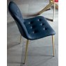 Bontempi Kuga Dining Chair With Metal Legs