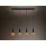 Beadle Crome Interiors Santiago 4 Bar Pendant Light