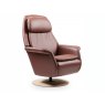 Stressless Stressless Sam with Upholstered Arms and Disc Base