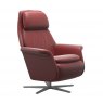 Stressless Stressless Sam with Upholstered Arms and Sirius Base