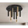 Beadle Crome Interiors Peyton Flush Ceiling Light