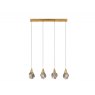Beadle Crome Interiors Kanaloa 4 Lamp Pendant Light