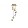 Beadle Crome Interiors Kanaloa 6 Lamp Pendant Light