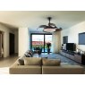 Beadle Crome Interiors Emmett Ceiling Fan Light
