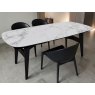 Calligaris Abrey Ceramic Elliptical Top MTO Table By Calligaris