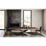 Cattelan Italia Tyron Rectangular (Rounded) Wooden Table By Cattelan Italia