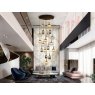 Beadle Crome Interiors Nyla 18 Lamp Ceiling Light