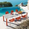 Beadle Crome Interiors Special Offers Dorian Laminate Outdoor Extending Dining Table 130x90cm