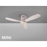 Beadle Crome Interiors Ventola Ceiling Fan Light Mini