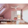 Beadle Crome Interiors Ventola Ceiling Fan Light Mini