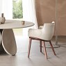 Cattelan Italia Rhonda Chair With Wooden Legs By Cattelan Italia